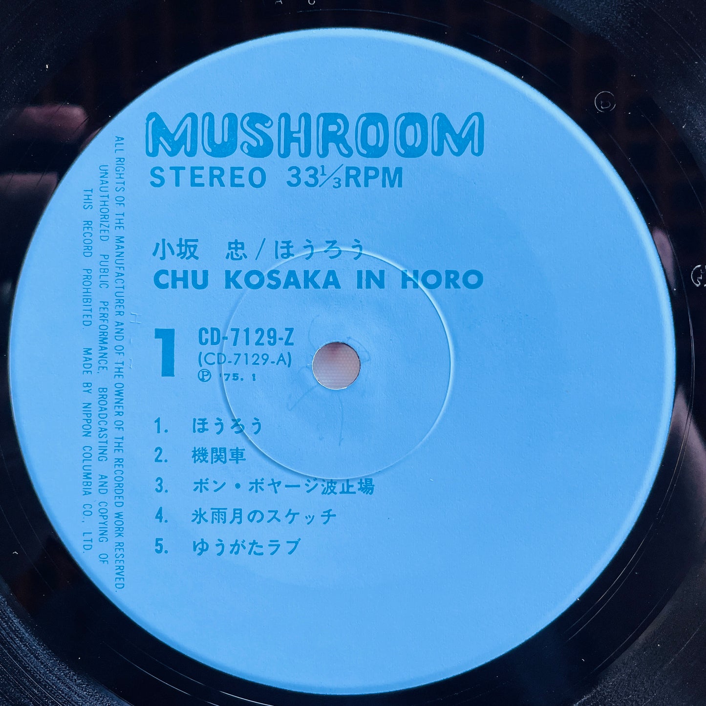 Chu Kosaka – Horo (Original) - Portal Records
