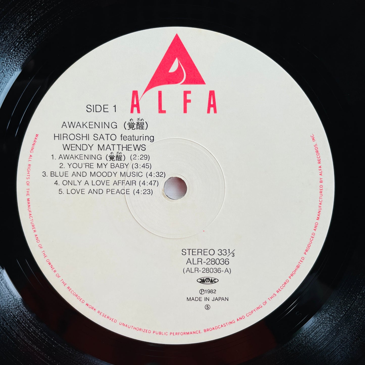 Hiroshi Sato Featuring Wendy Matthews – Awakening (Original)