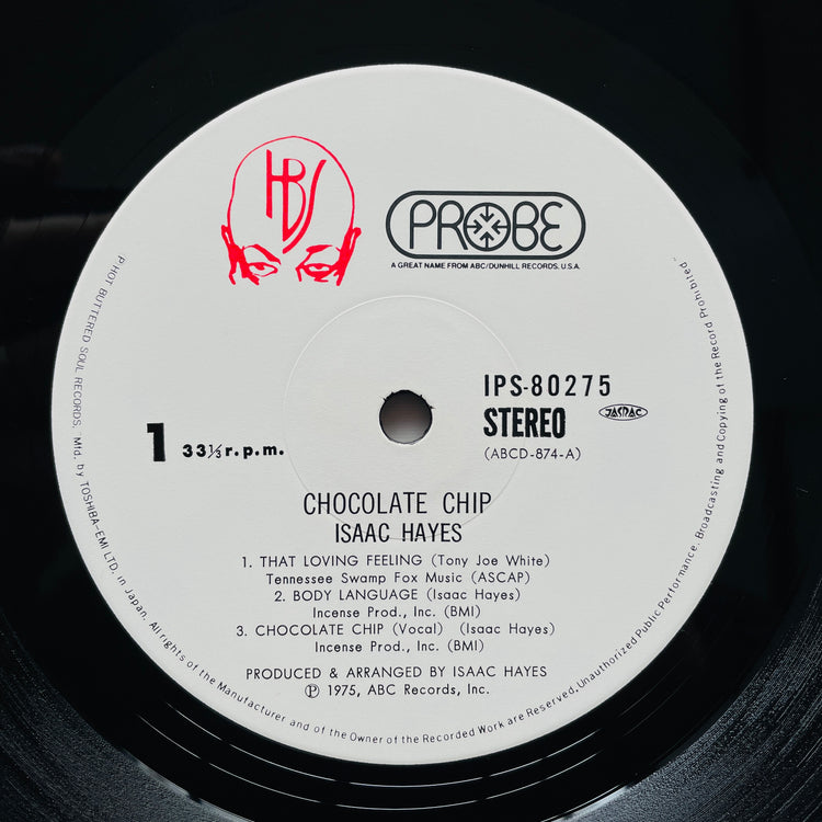 Isaac Hayes – Chocolate Chip (Japanese Pressing)