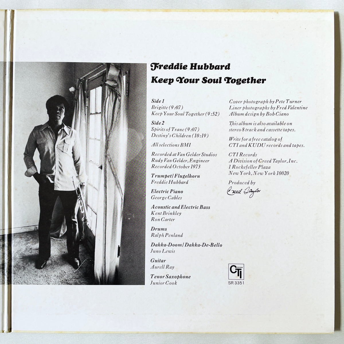 Freddie Hubbard – Keep Your Soul Together (Japanese Press) - Portal Records