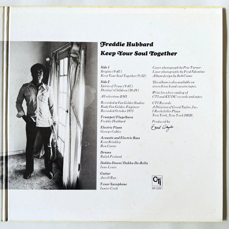 Freddie Hubbard – Keep Your Soul Together (Japanese Press) - Portal Records