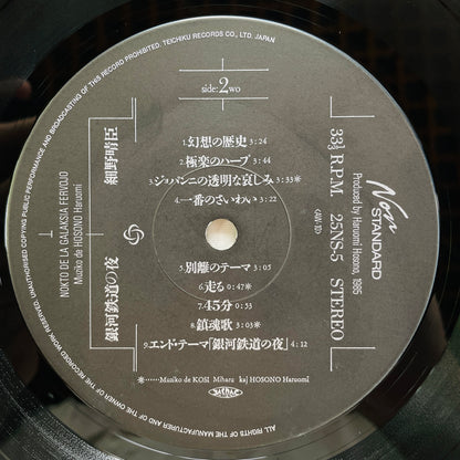 Haruomi Hosono - Night On The Galactic Railroad Soundtrack (Original)