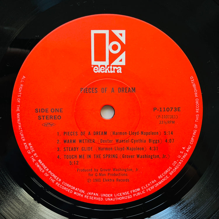 Pieces Of A Dream – Self Titled (Japanese Press) - Portal Records