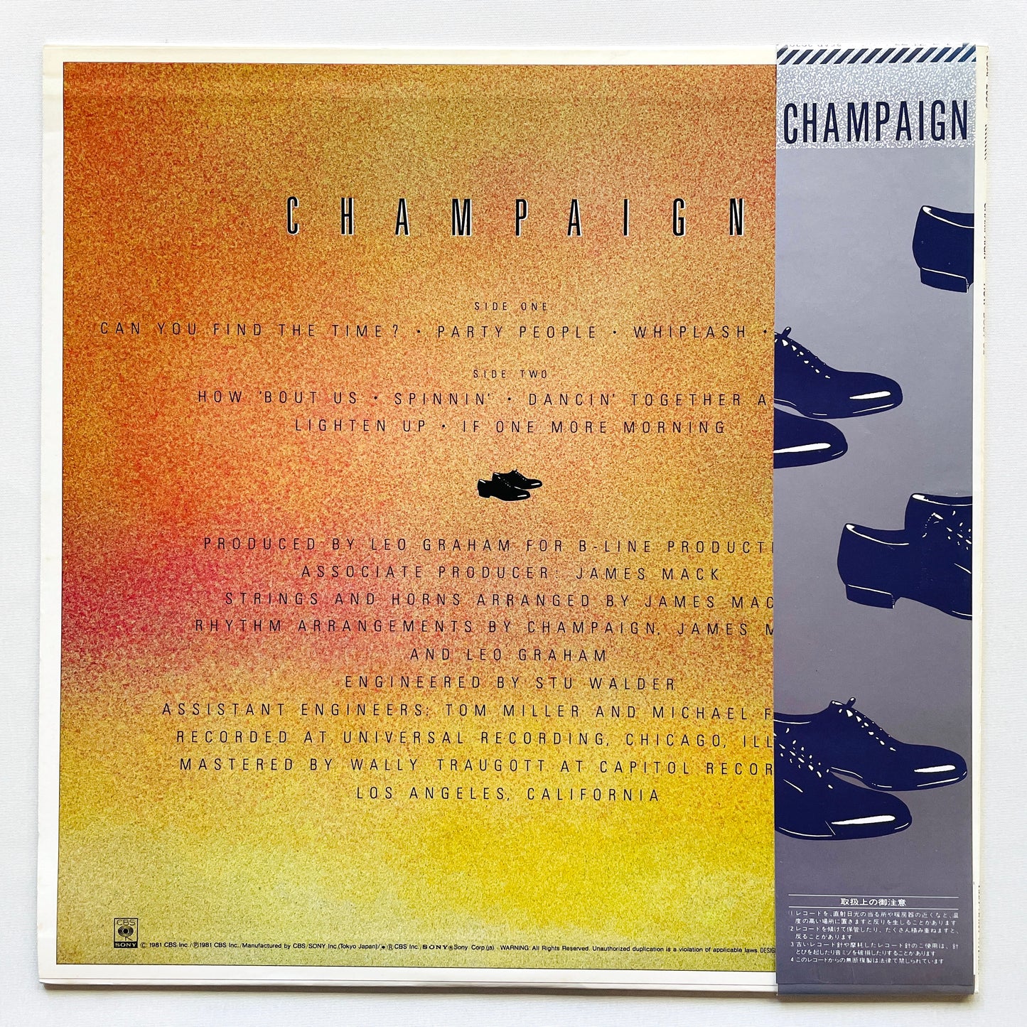 Champaign – How 'Bout Us (Japanese Press)