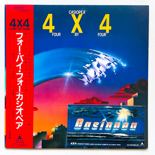 Casiopea - 4×4 Four By Four (Original, w/Sticker)