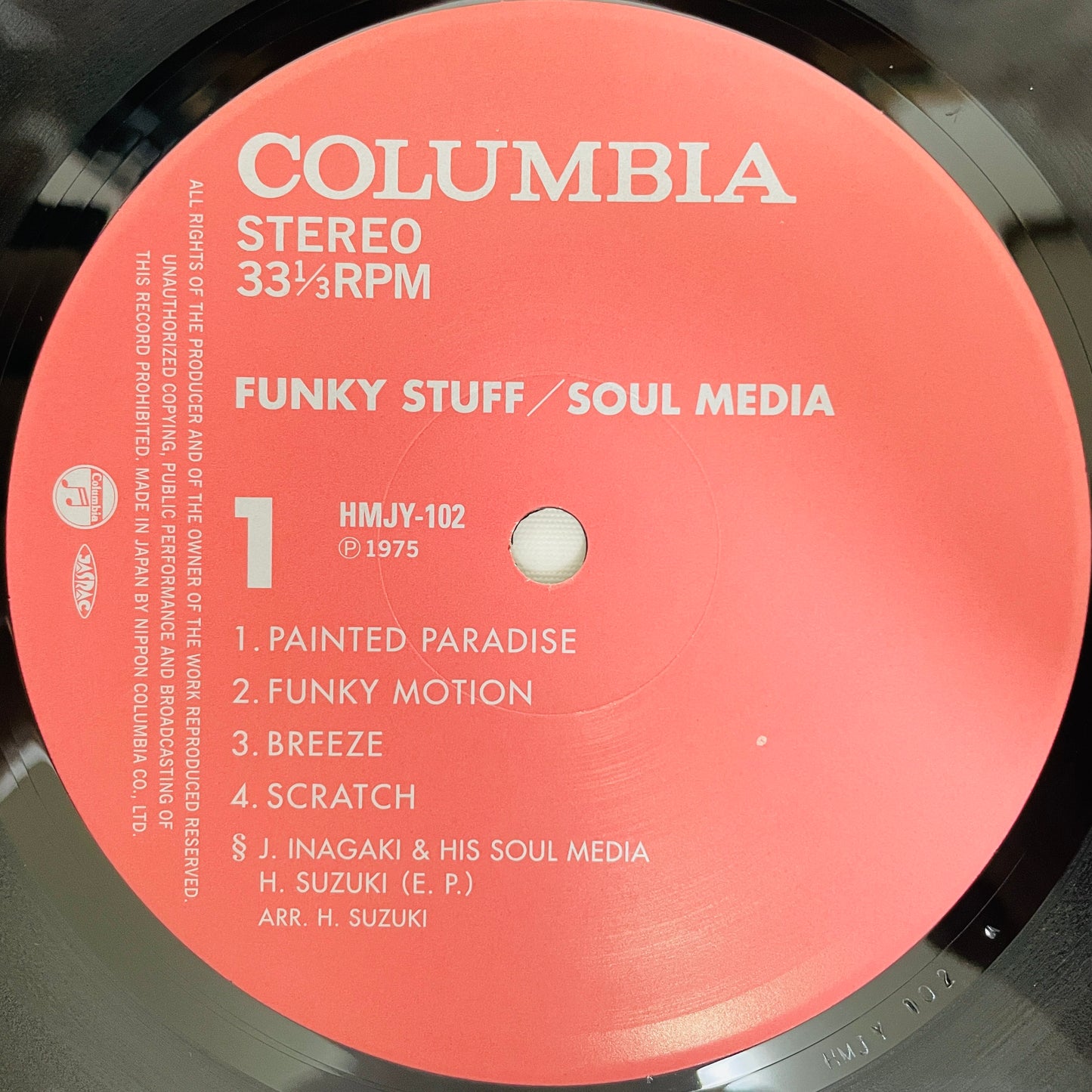 Jiro Inagaki And The Soul Media - Funky Stuff (Reissue)