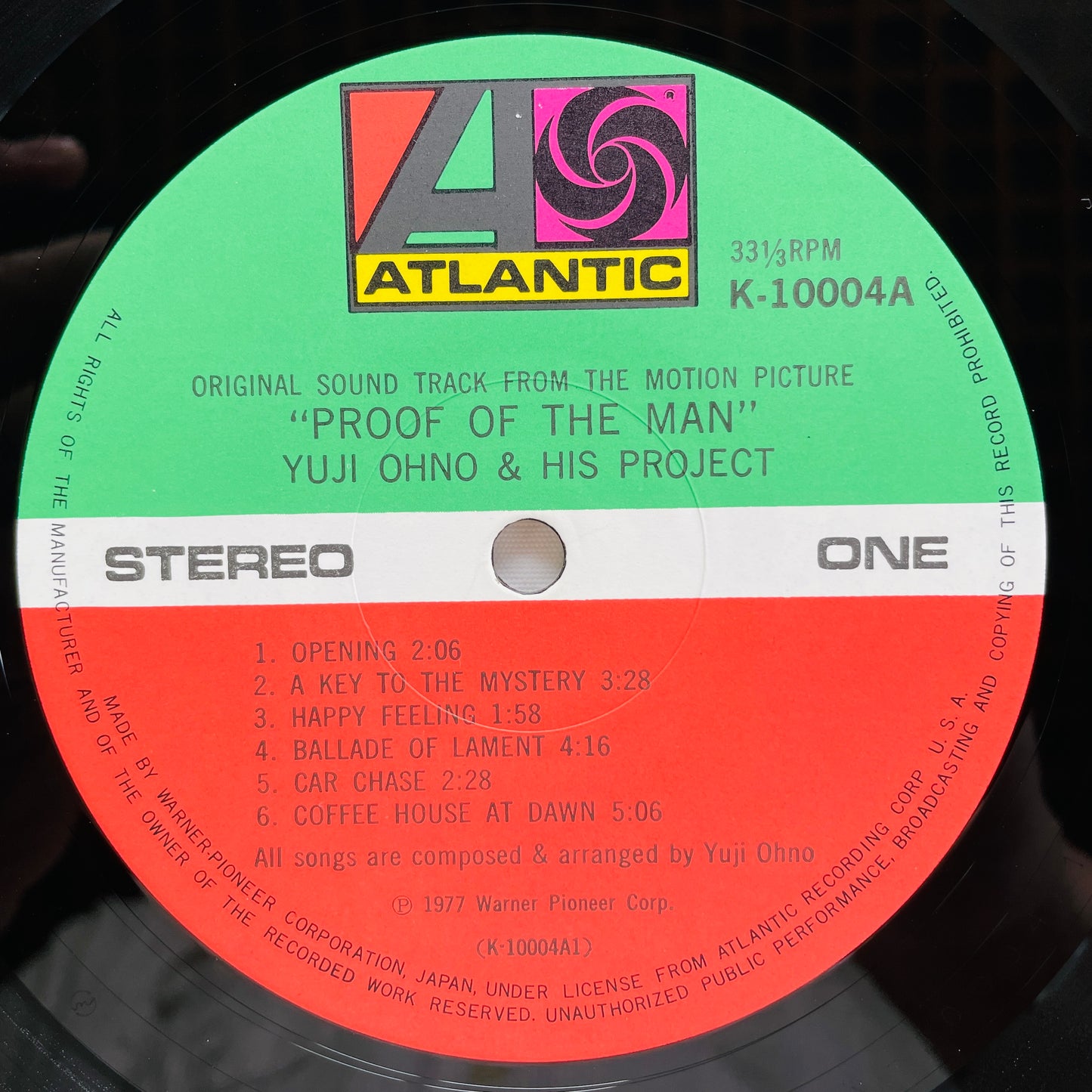 Yuji Ohno & His Project - Proof Of The Man (Original)