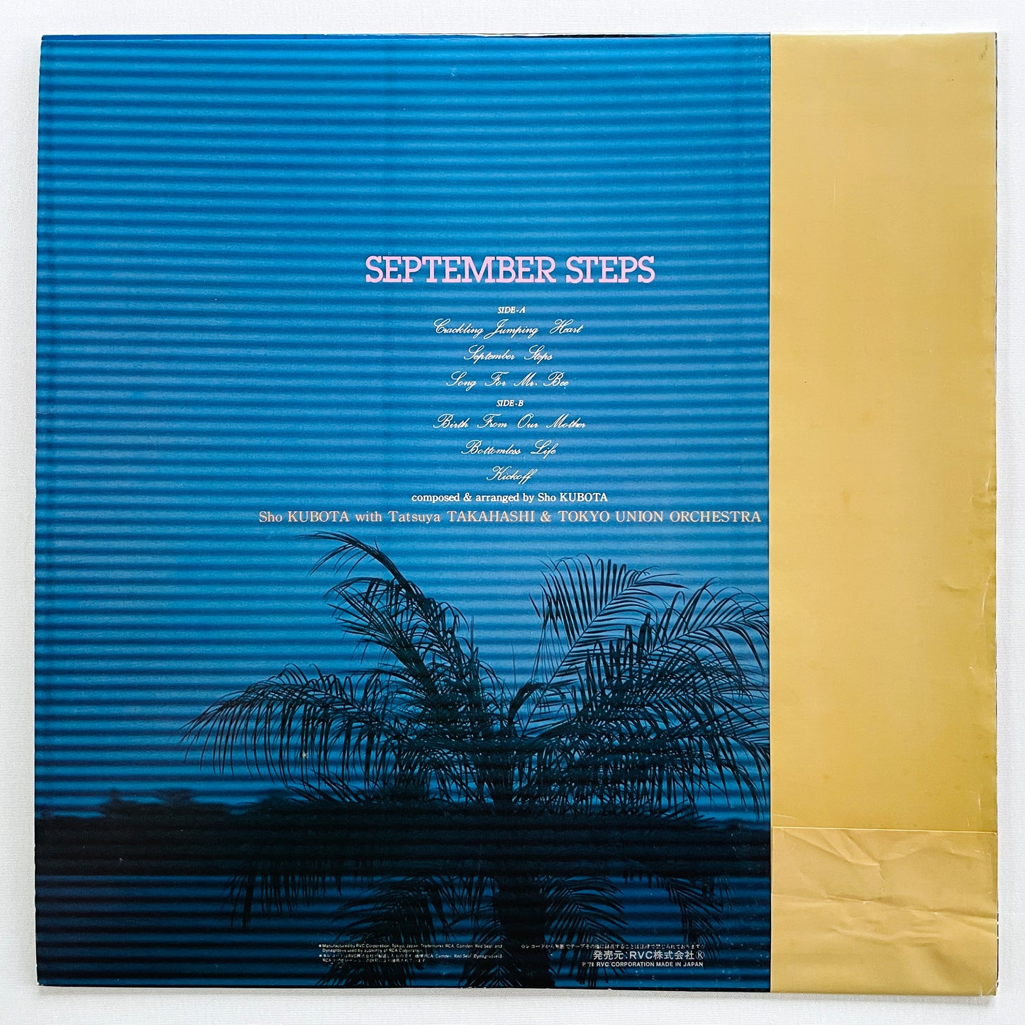 Sho Kubota - September Steps (Original) - Portal Records