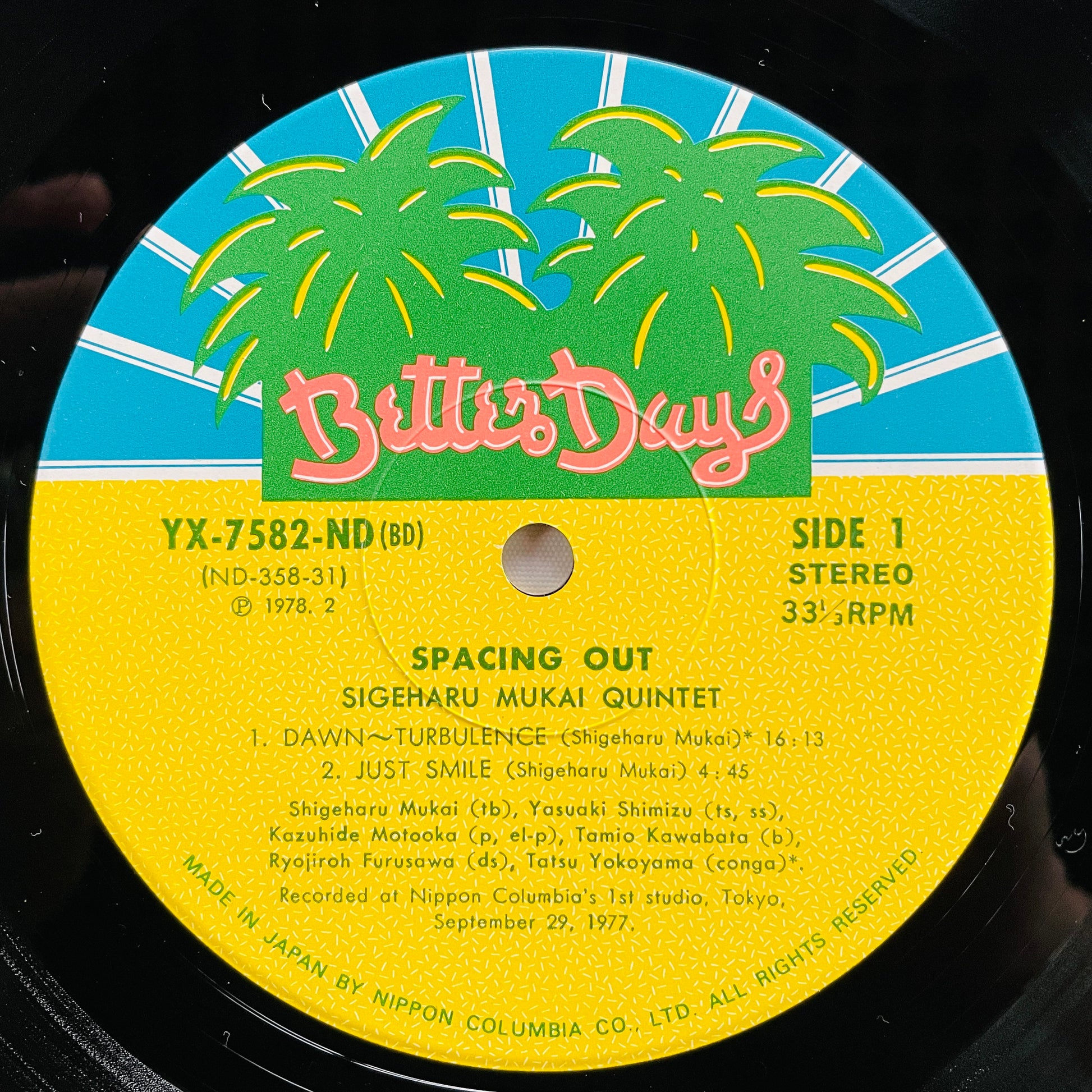 Shigeharu Mukai – Spacing Out (Original) - Portal Records