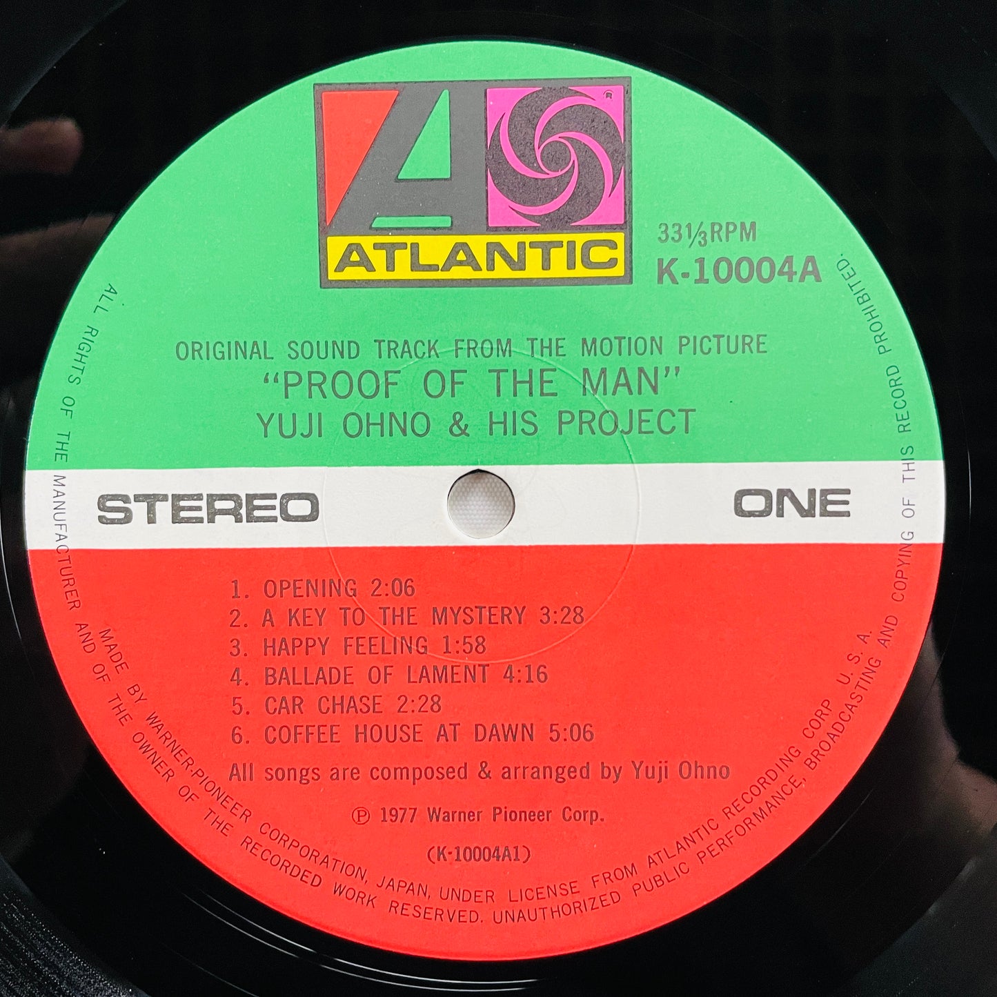 Yuji Ohno & His Project - Proof Of The Man (Original)