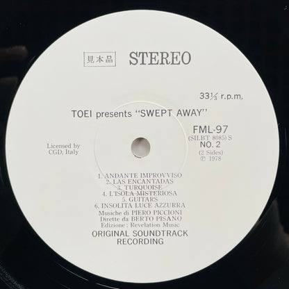 Piero Piccioni – Swept Away (Japanese Pressing, Promo)