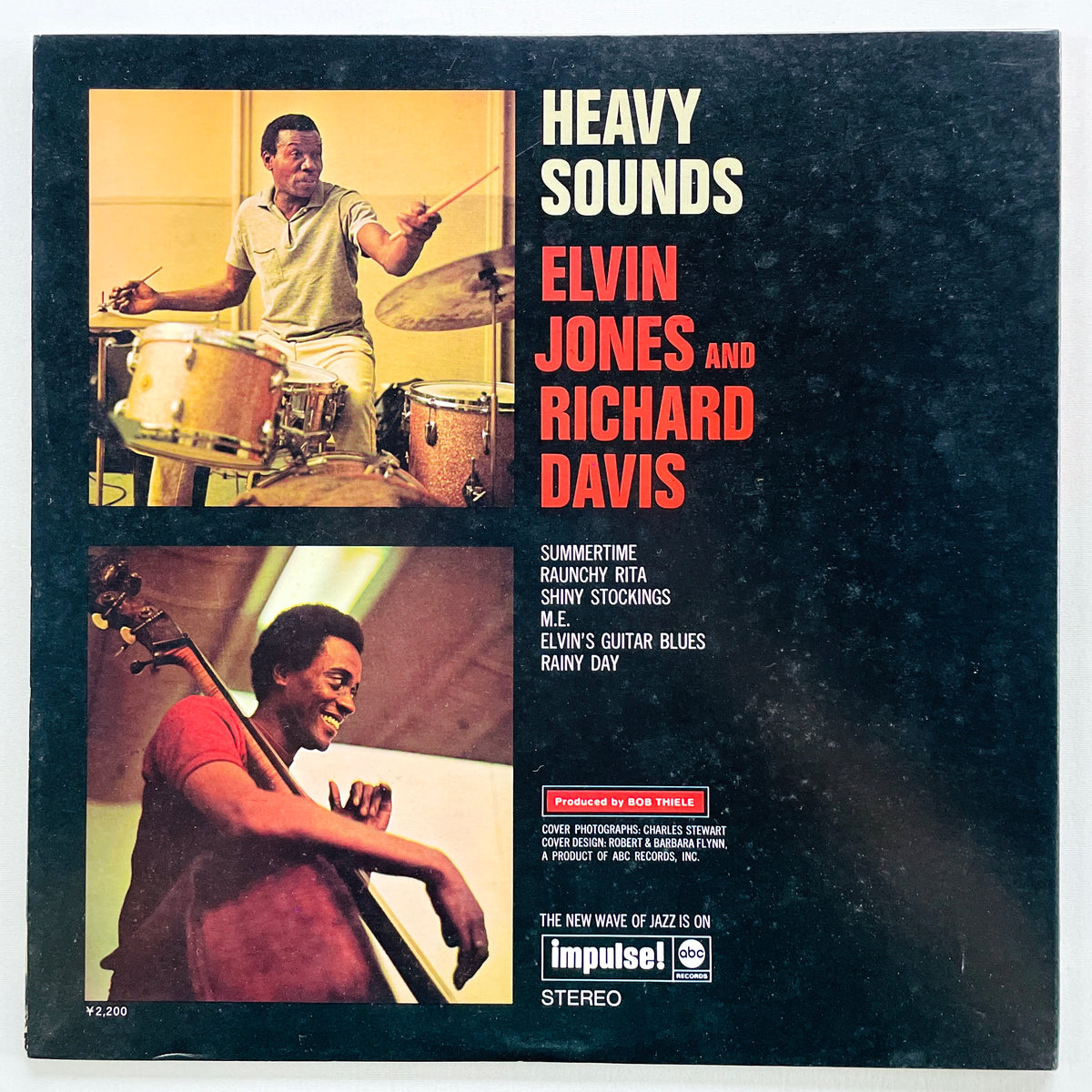 Elvin Jones And Richard Davis – Heavy Sounds (Japanese Pressing) - Portal Records