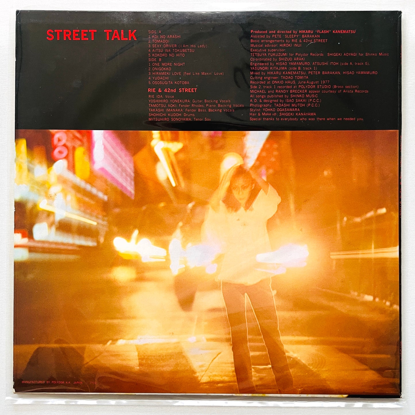 Rie Ida & 42nd Street – Street Talk (Original)