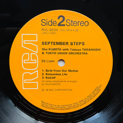 Sho Kubota - September Steps (Original)