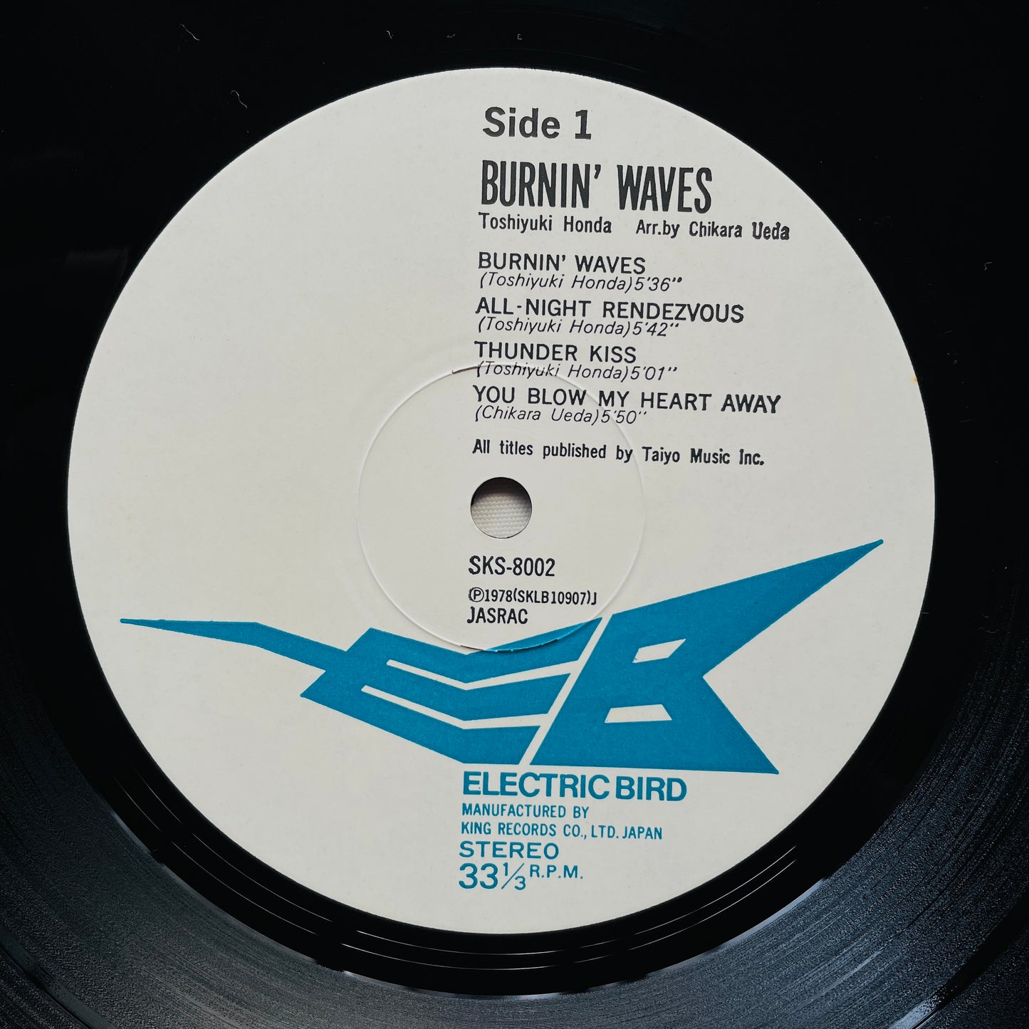 Toshiyuki Honda – Burnin' Waves (Original)