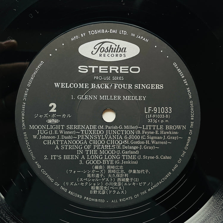 Four Singers – Welcome Back! (Original)