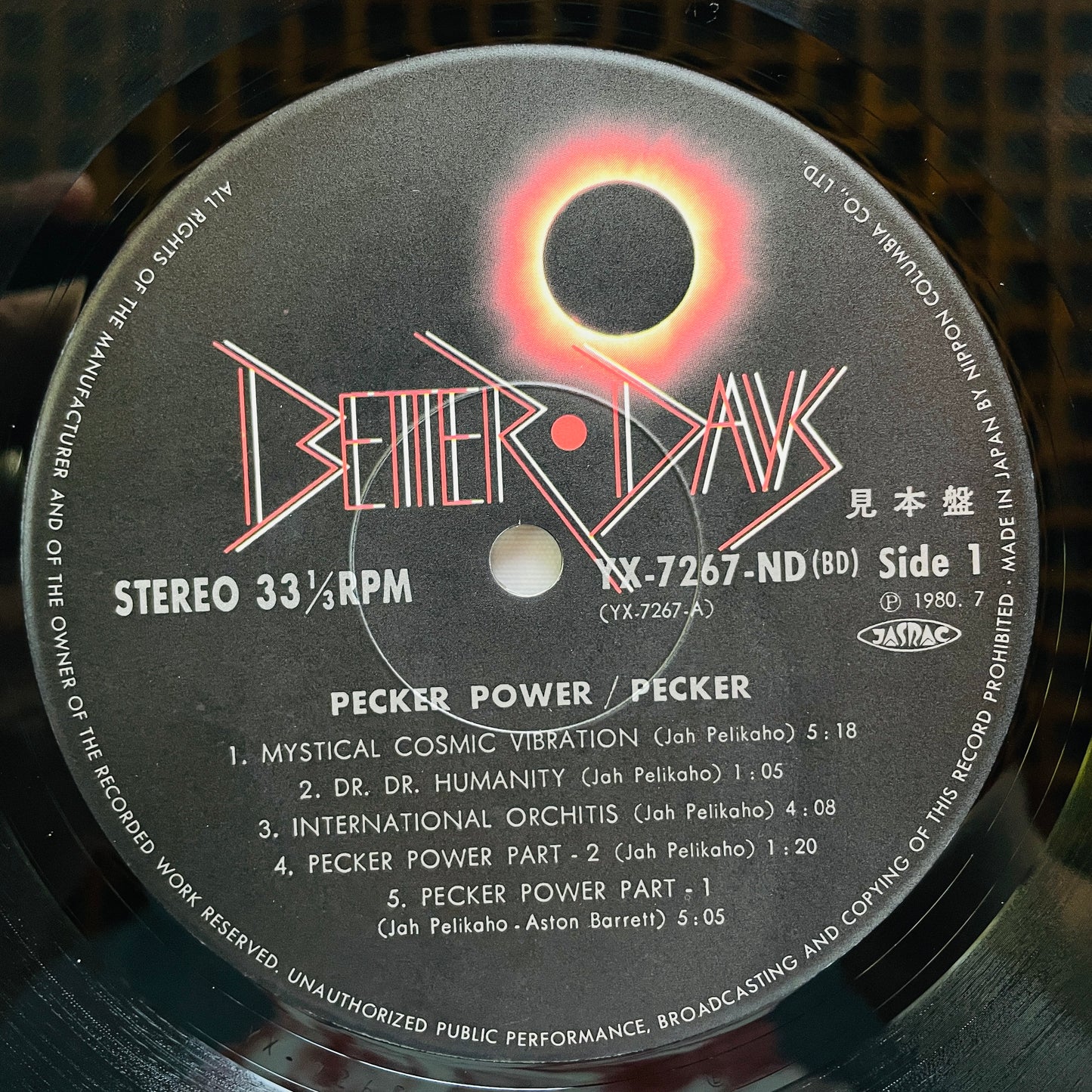 Pecker – Pecker Power (Original, Promo) - Portal Records