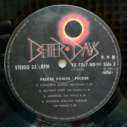 Pecker – Pecker Power (Original, Promo) - Portal Records