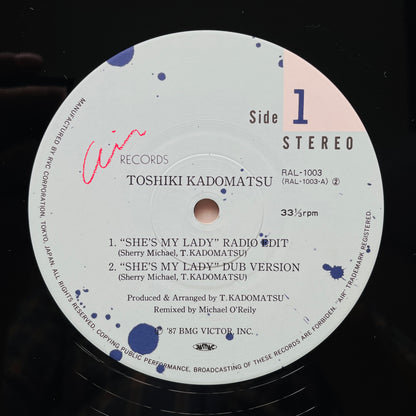 Toshiki Kadomatsu - She's My Lady (Original 12")