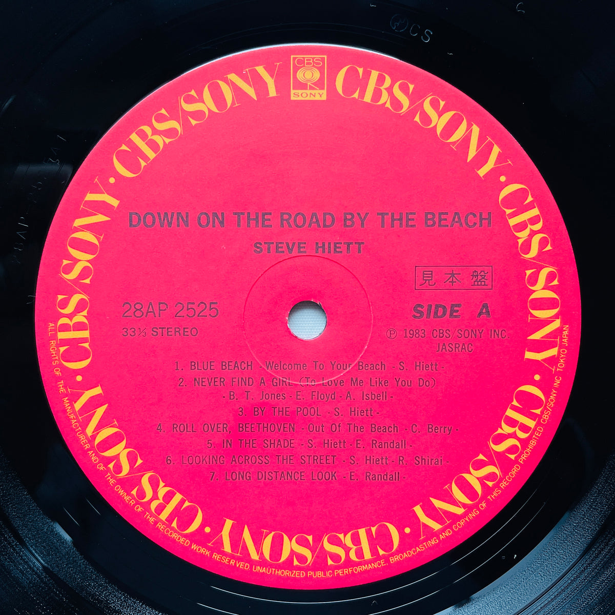 Steve Hiett – Down On The Road By The Beach (Original, Promo)