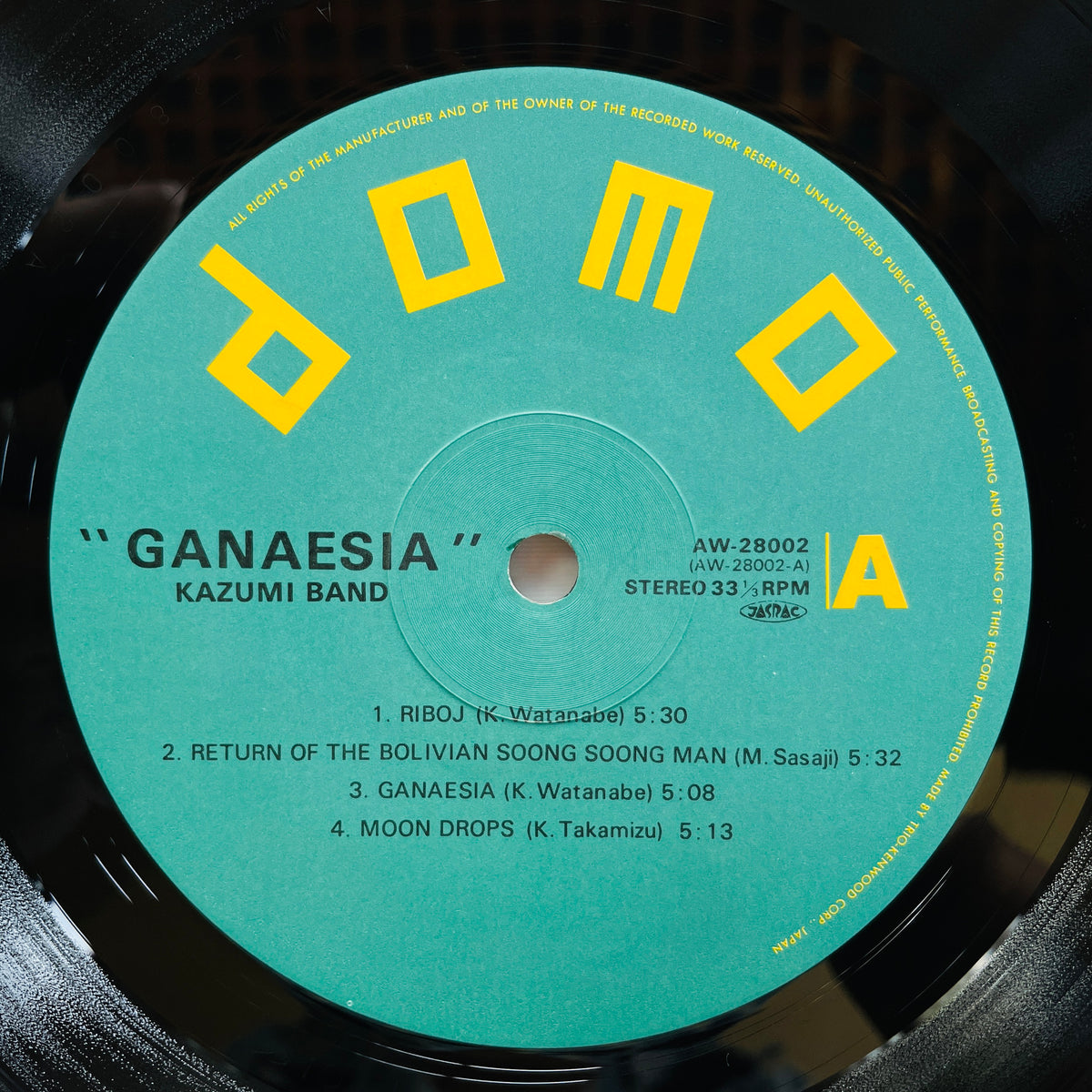 Kazumi Watanabe - Ganaesia (Original)