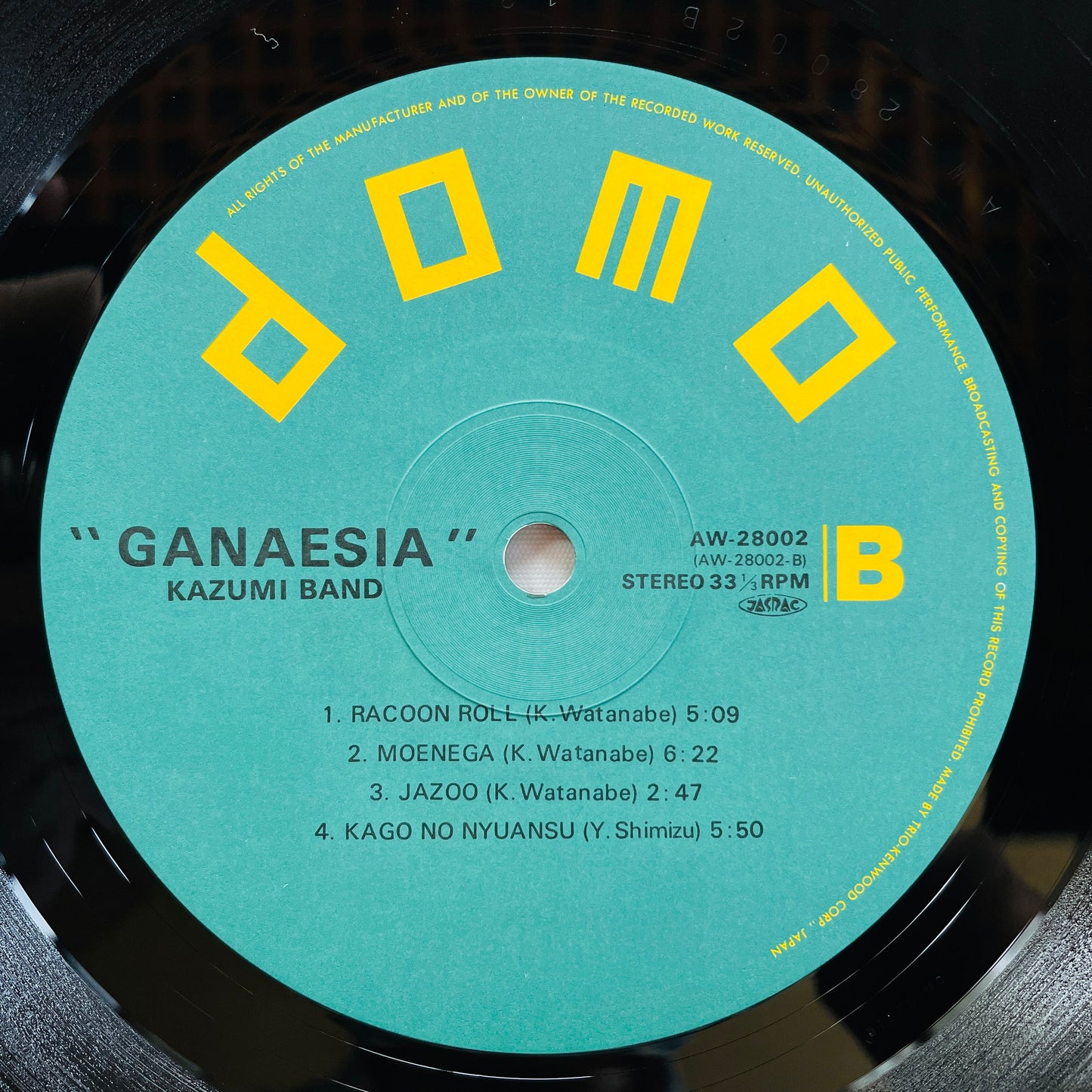 Kazumi Watanabe - Ganaesia (Original)