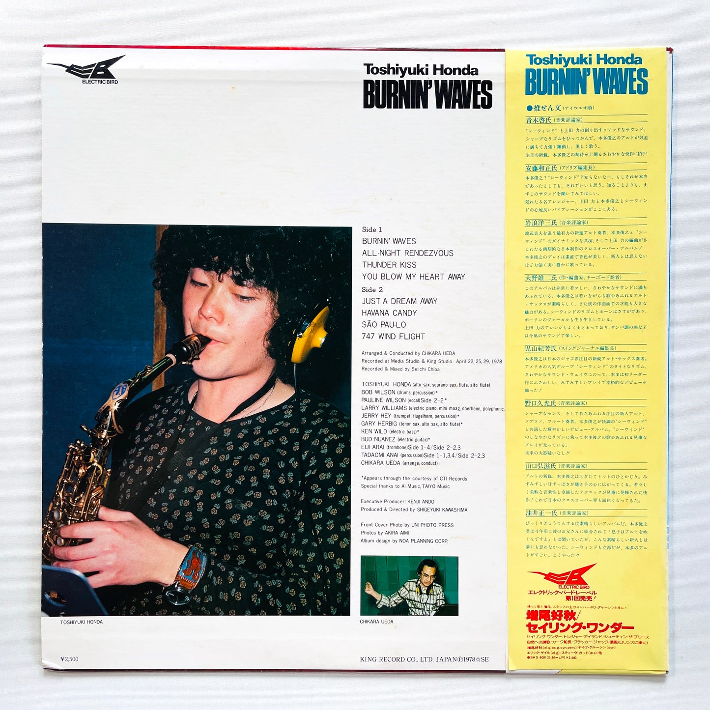 Toshiyuki Honda – Burnin' Waves (Original)