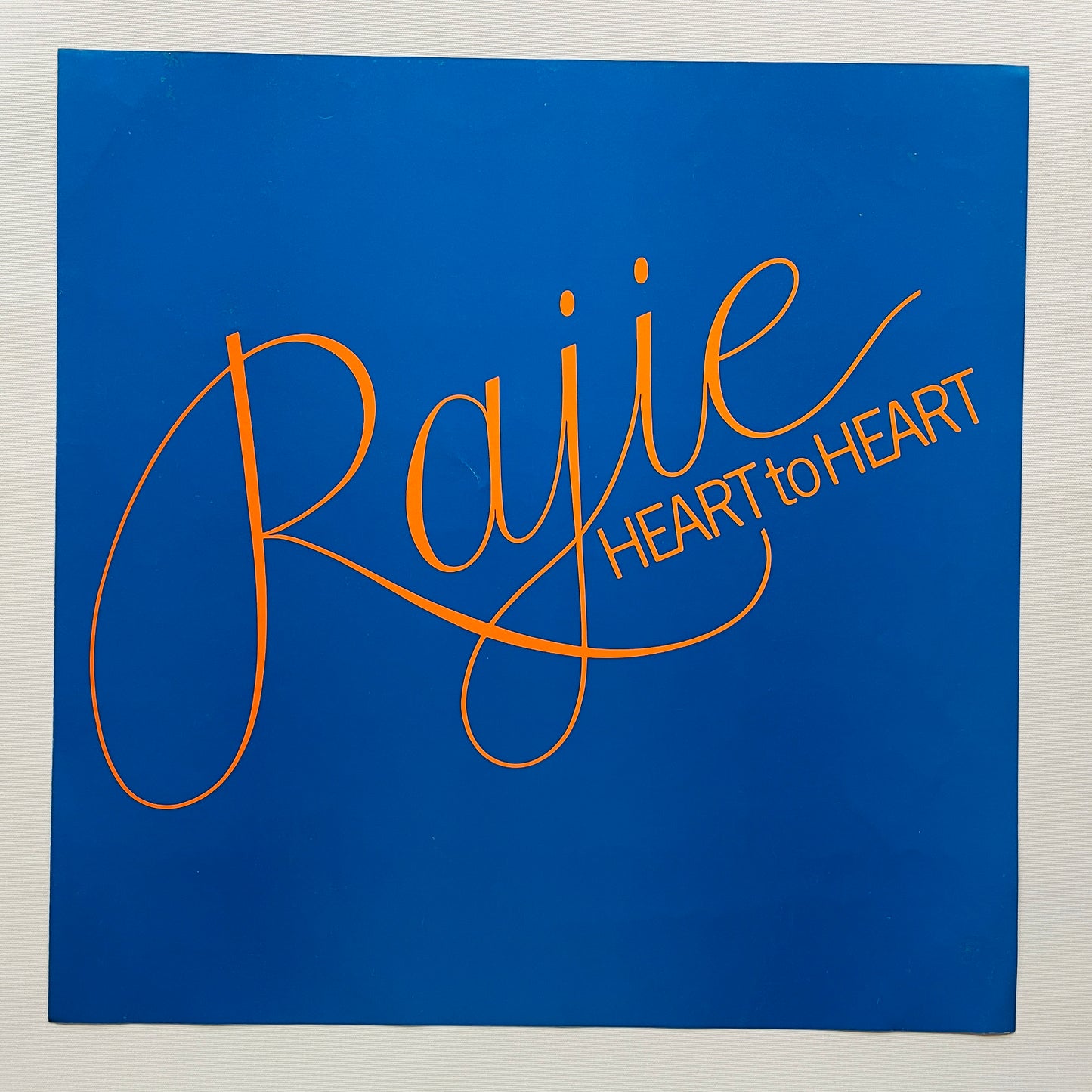 Rajie - Heart To Heart (Original)