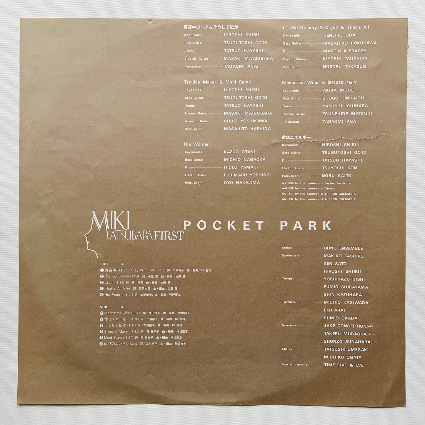 Miki Matsubara - Pocket Park (Original, w/Poster)