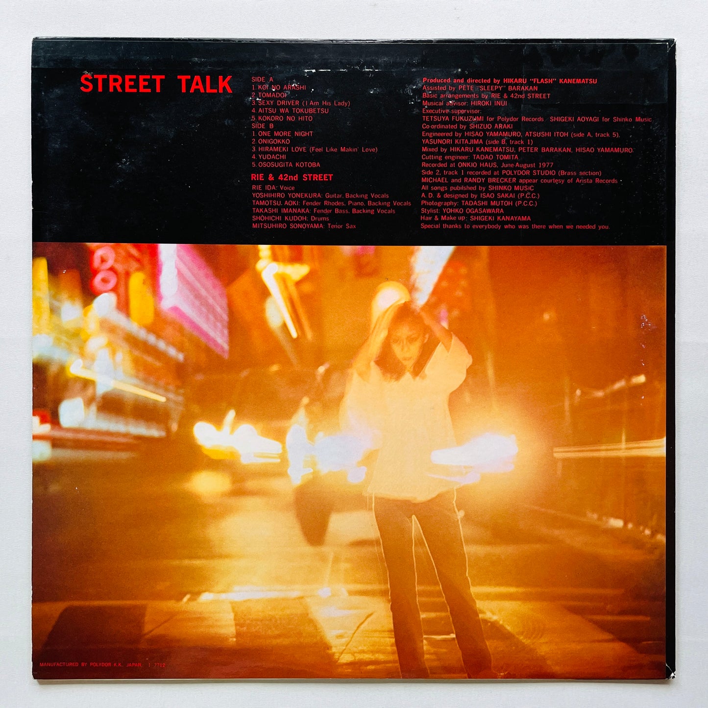 Rie Ida & 42nd Street – Street Talk (Original)