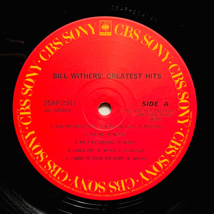 Bill Withers - Greatest Hits (Japanese Press)