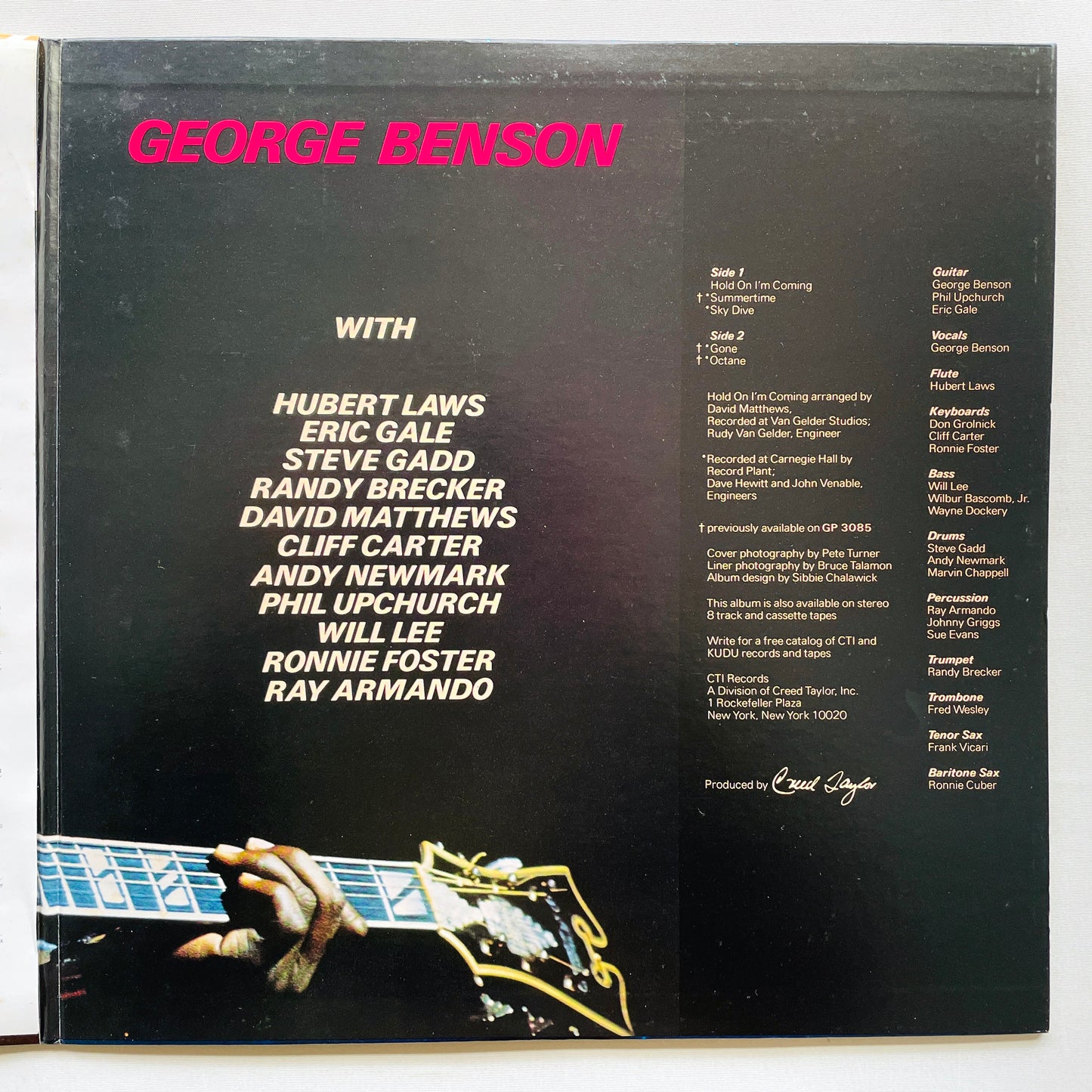 George Benson – Space (Japanese Pressing)