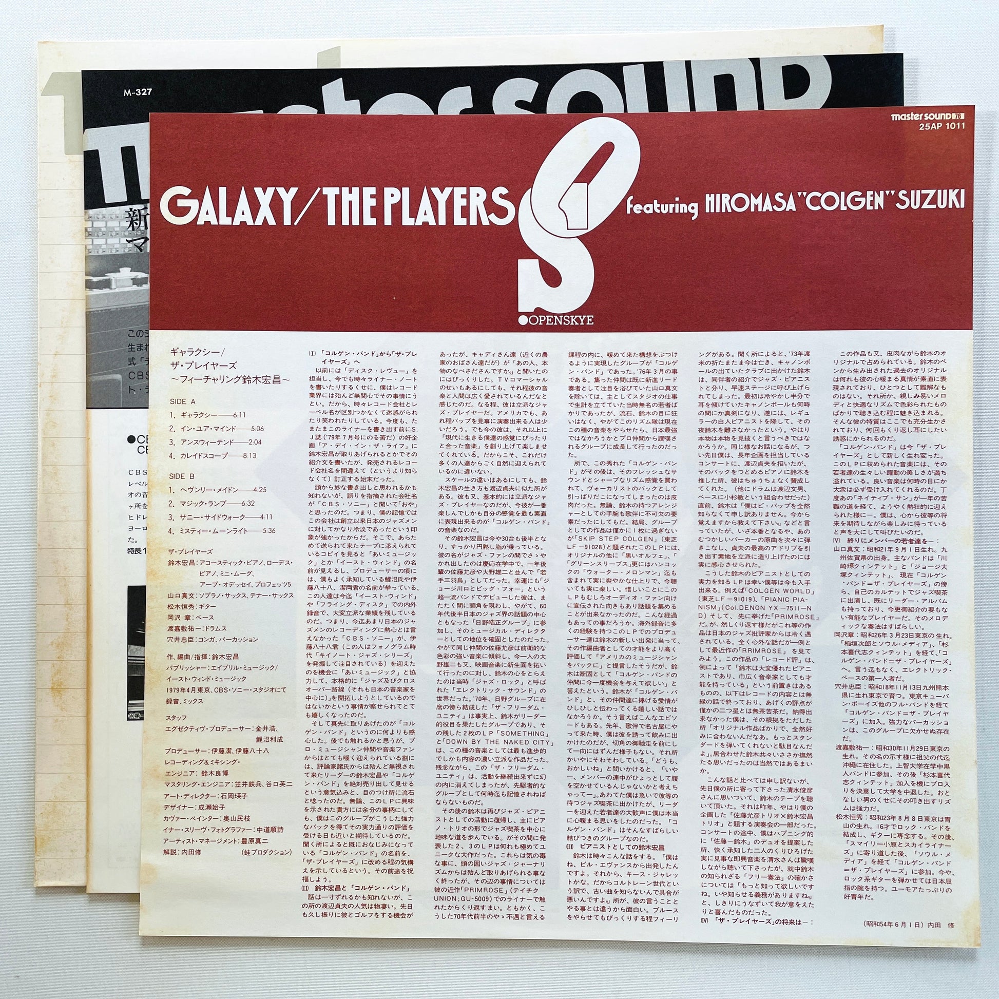 The Players - Galaxy (Original, Promo) - Portal Records