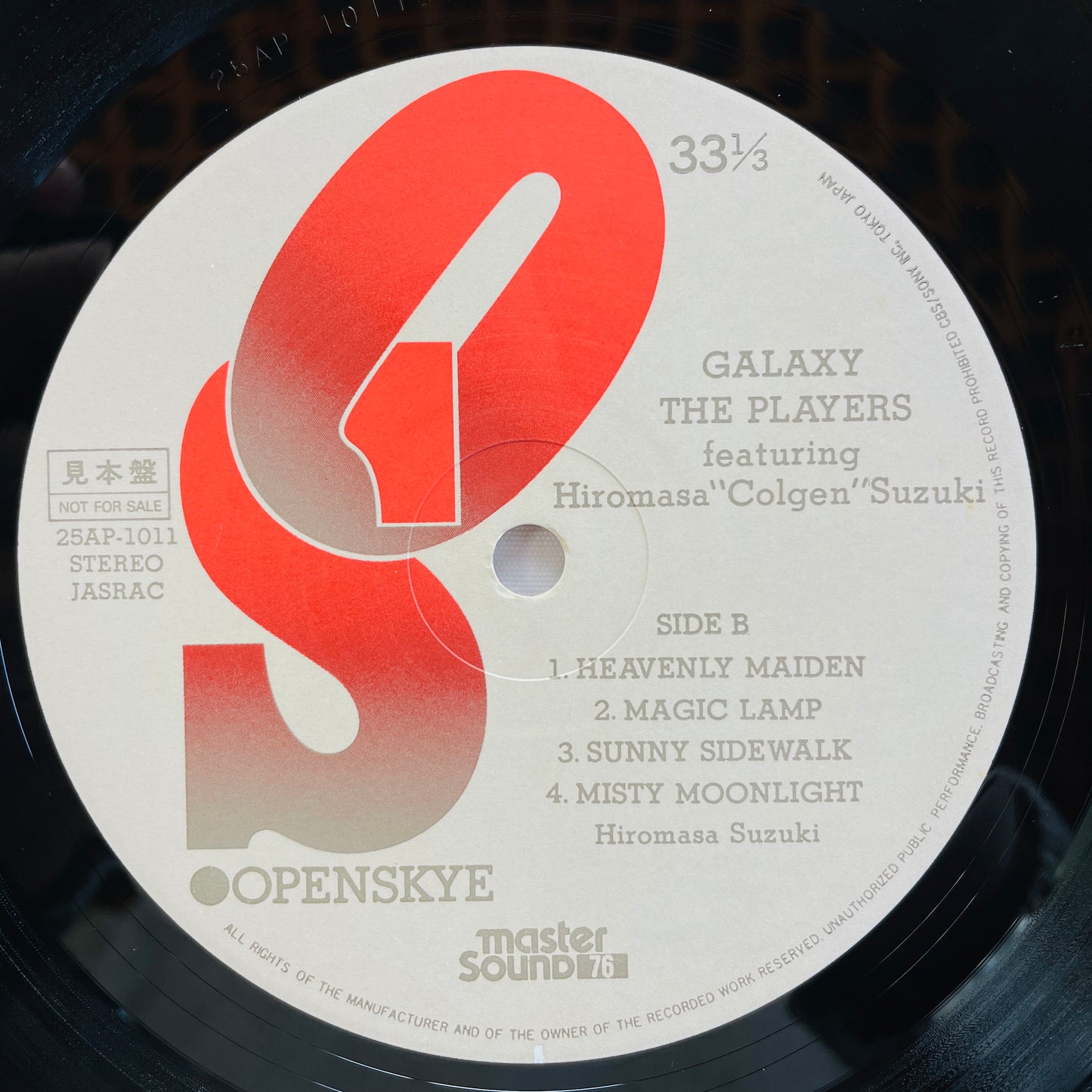 The Players - Galaxy (Original, Promo) - Portal Records