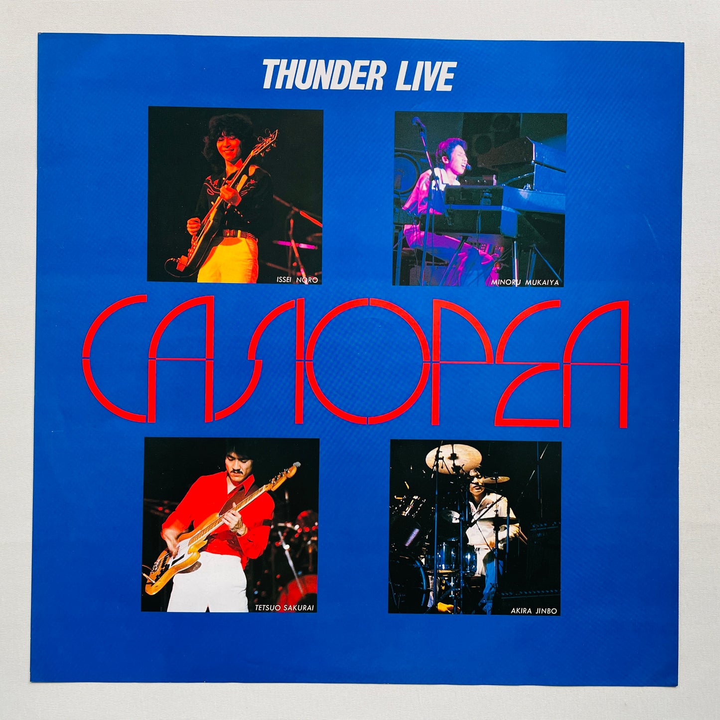 Casiopea - Thunder Live (1st Cover, Original)