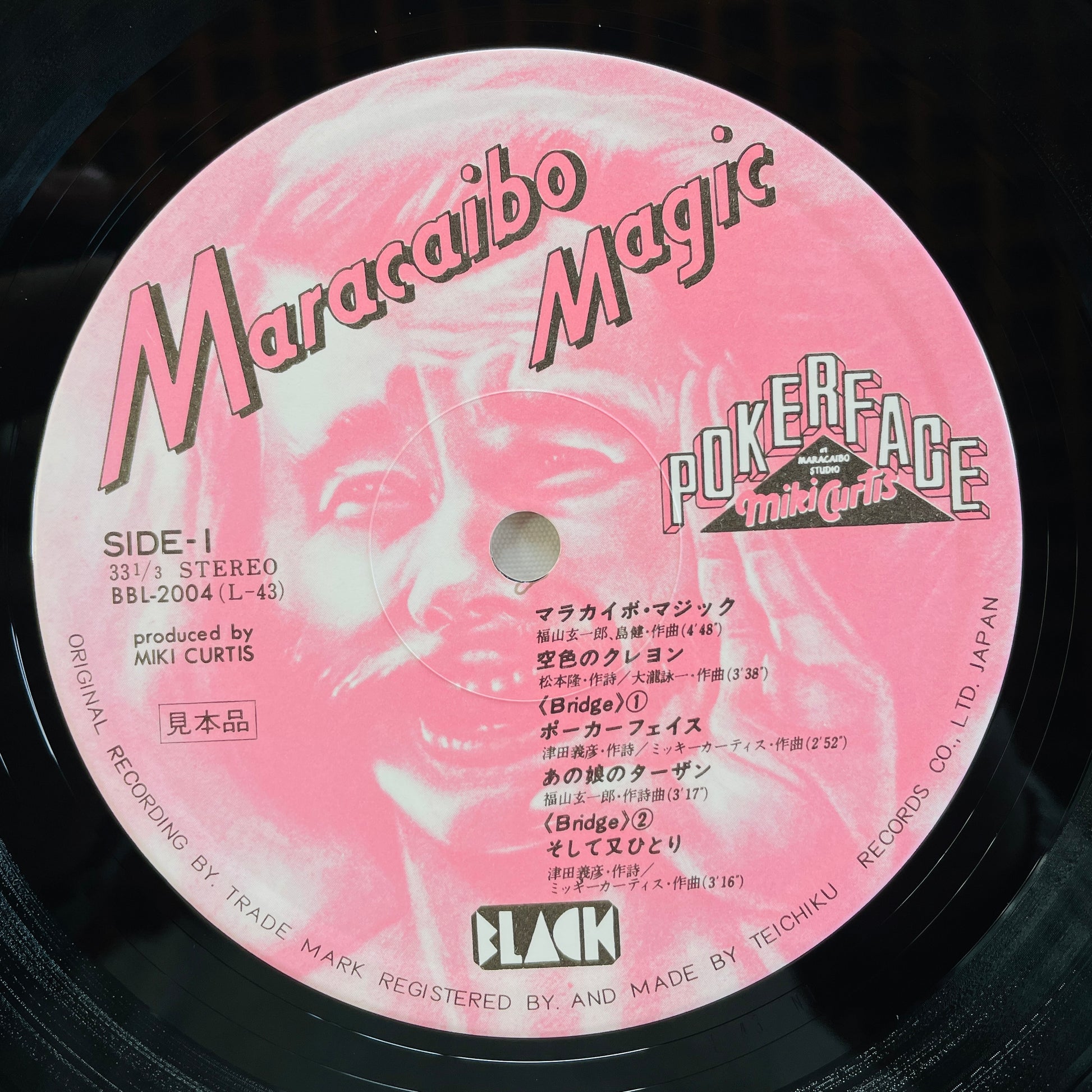 Miki Curtis & Poker Face – Maracaibo Magic (Original, Promo) - Portal Records