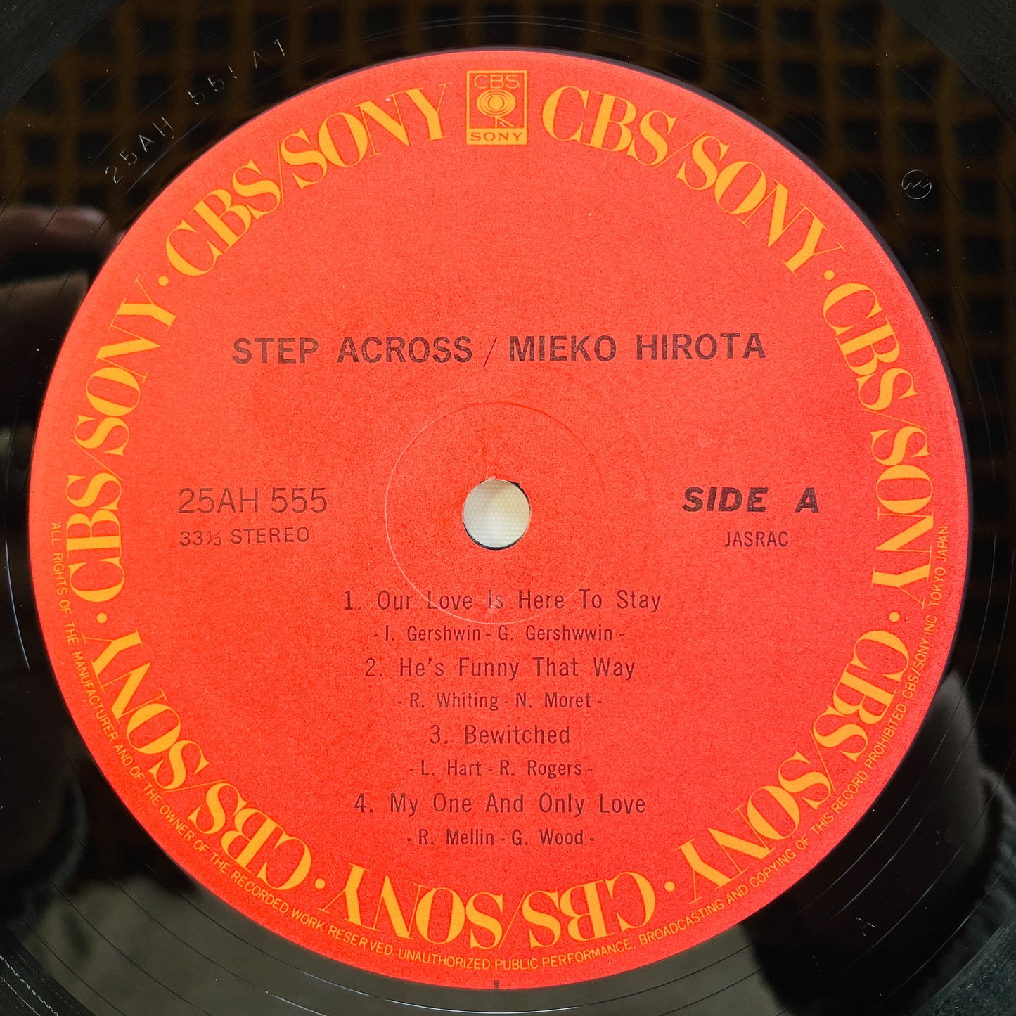 Mieko Hirota – Step Across (Original) - Portal Records
