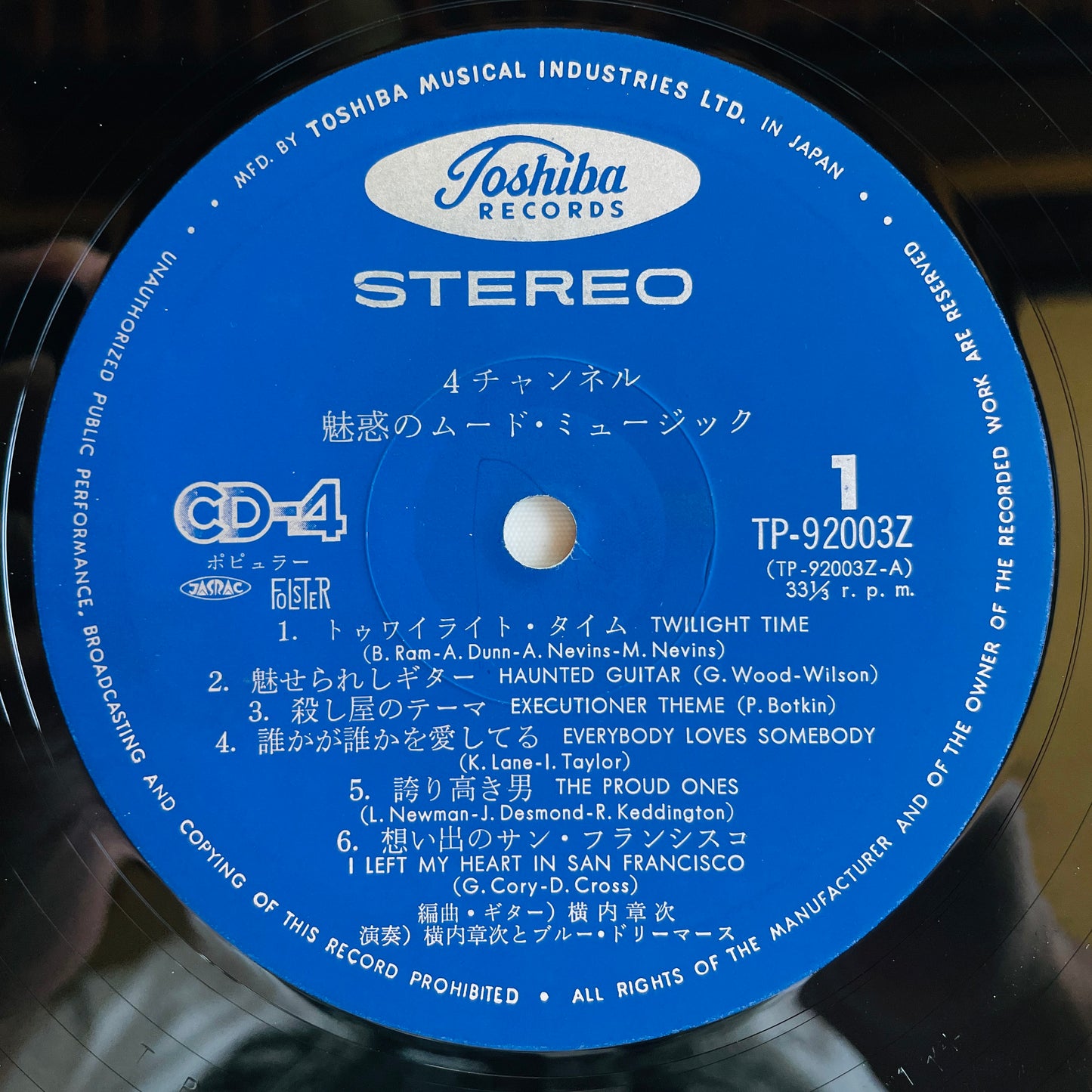 Shoji Yokouchi – Fantastic Mood In 4 Channel (Library)