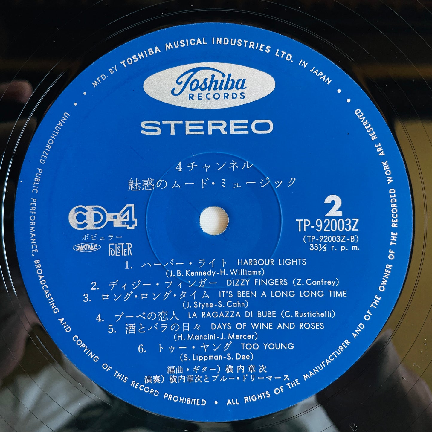 Shoji Yokouchi – Fantastic Mood In 4 Channel (Library)