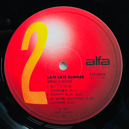 Bread & Butter – Late Late Summer (Original, Red Labels)