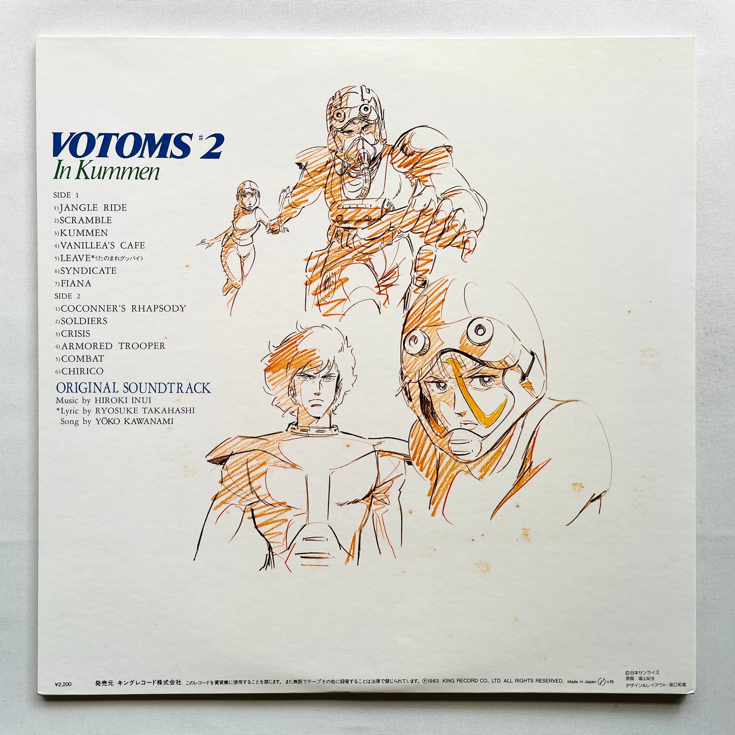 Hiroki Inui - Votoms #2 In Kummen (Original)