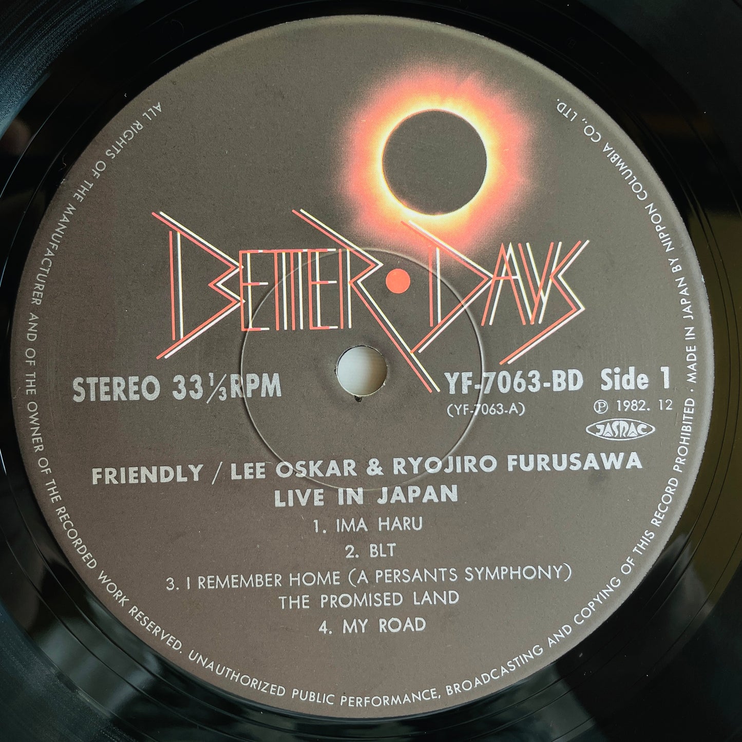 Ryojiro Furusawa, Lee Oskar – Friendly (Original)