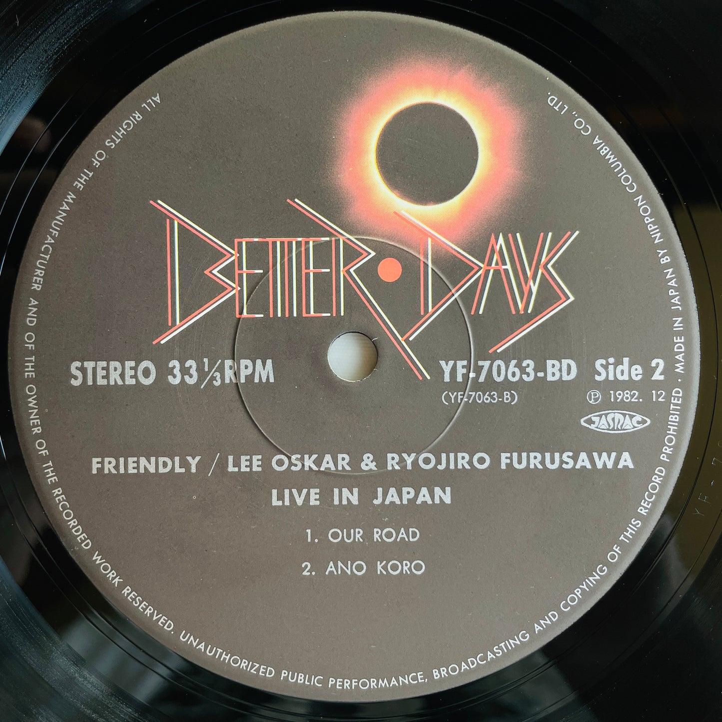Ryojiro Furusawa, Lee Oskar – Friendly (Original)