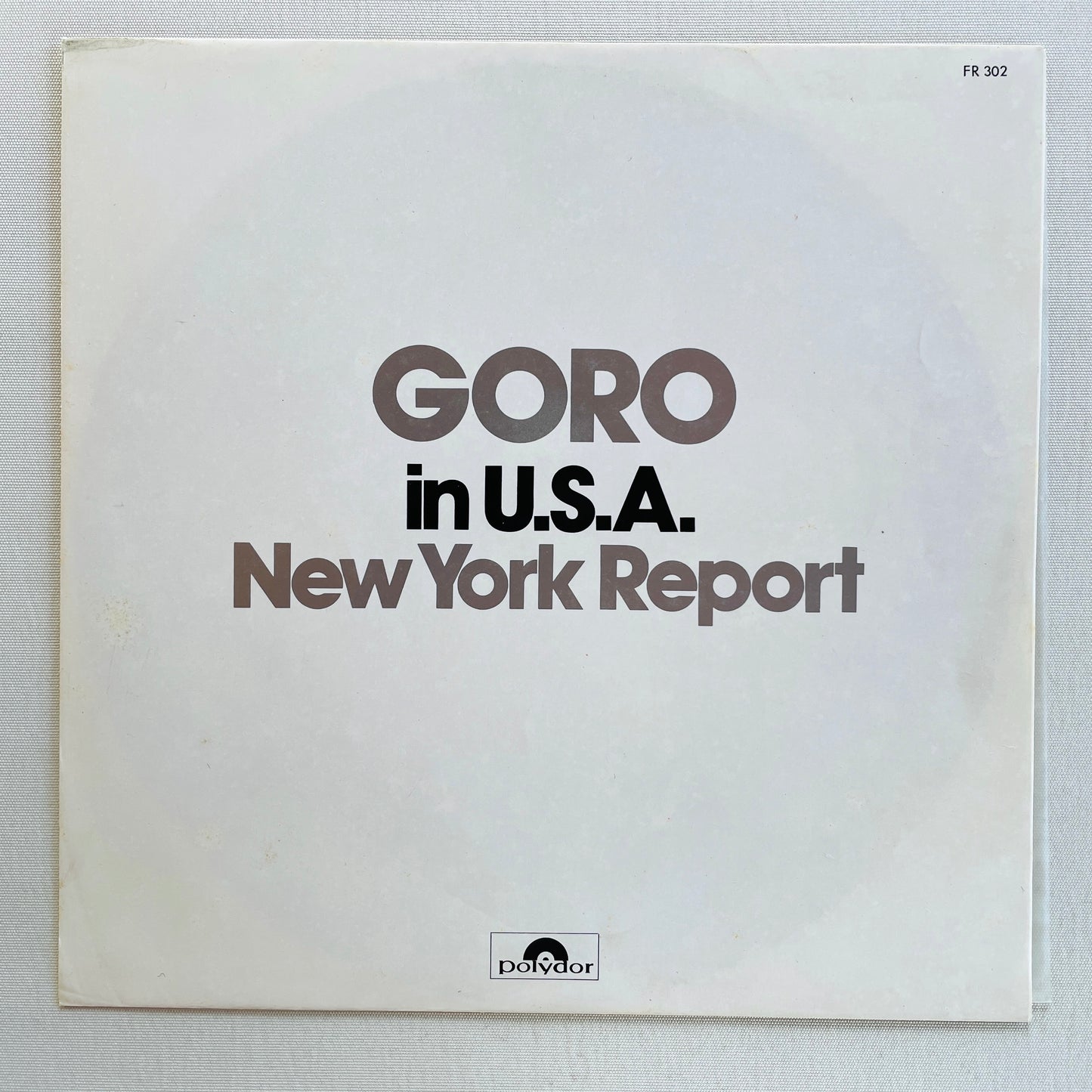 Goro Noguchi - In New York (Original) - Portal Records
