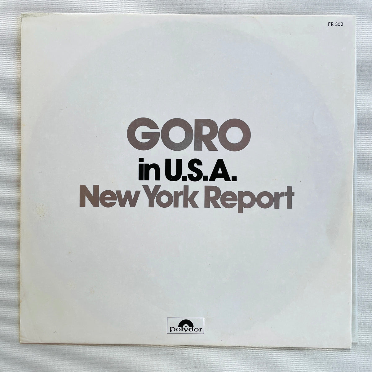 Goro Noguchi - In New York (Original) - Portal Records