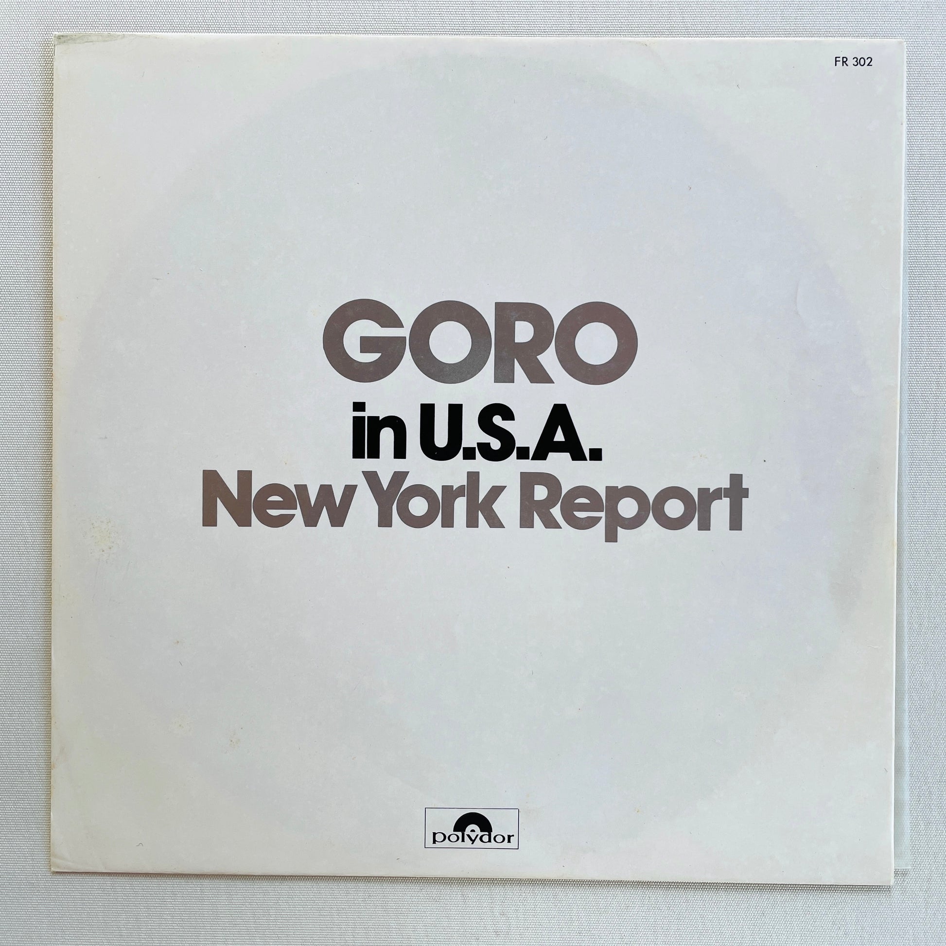 Goro Noguchi - In New York (Original) - Portal Records