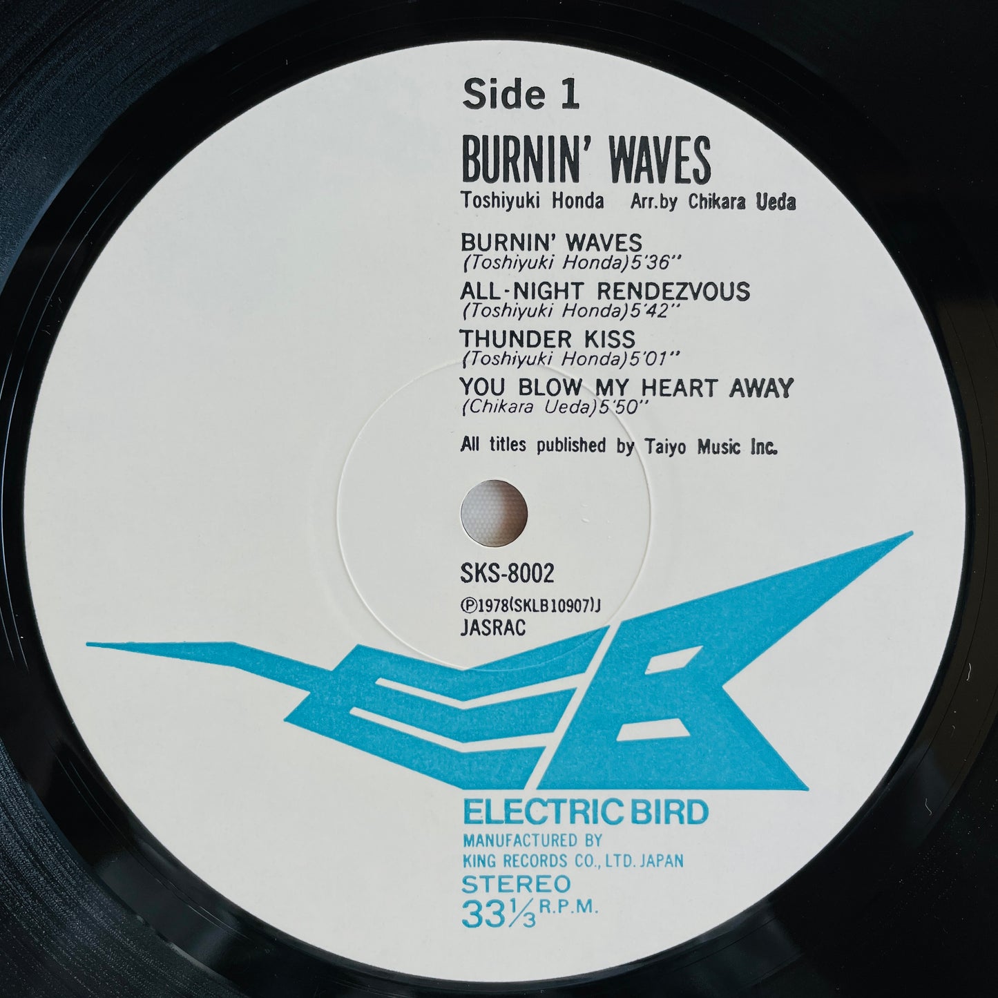 Toshiyuki Honda – Burnin' Waves (Original)