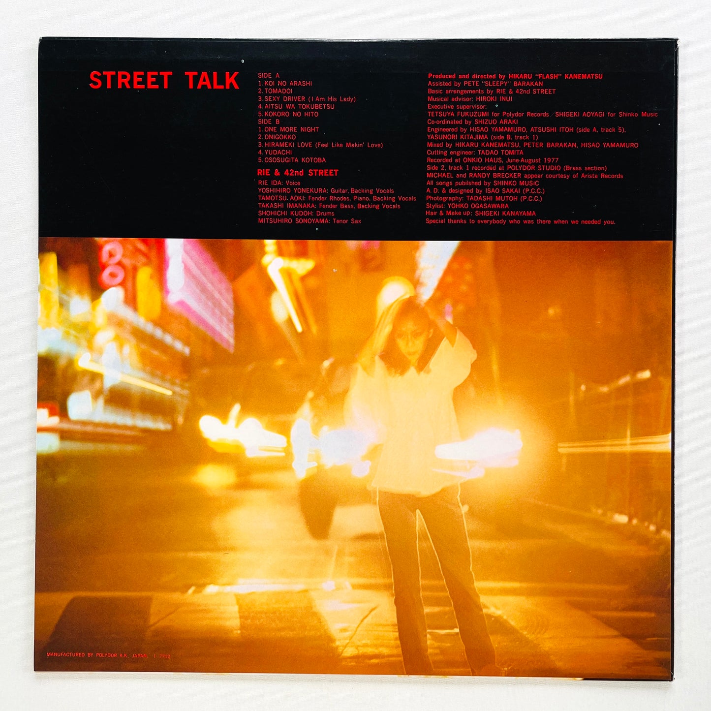 Rie Ida & 42nd Street – Street Talk (Original)