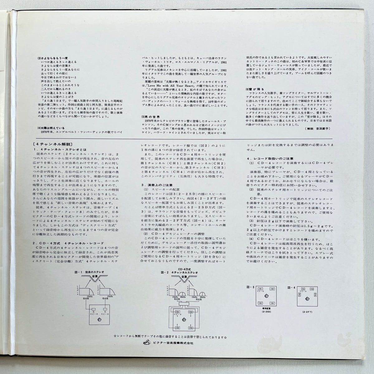 Masahiko Sato & 1864 Cotton Field Rock Band - Kyoui no Moog Sound (Original, Quadraphonic) - Portal Records