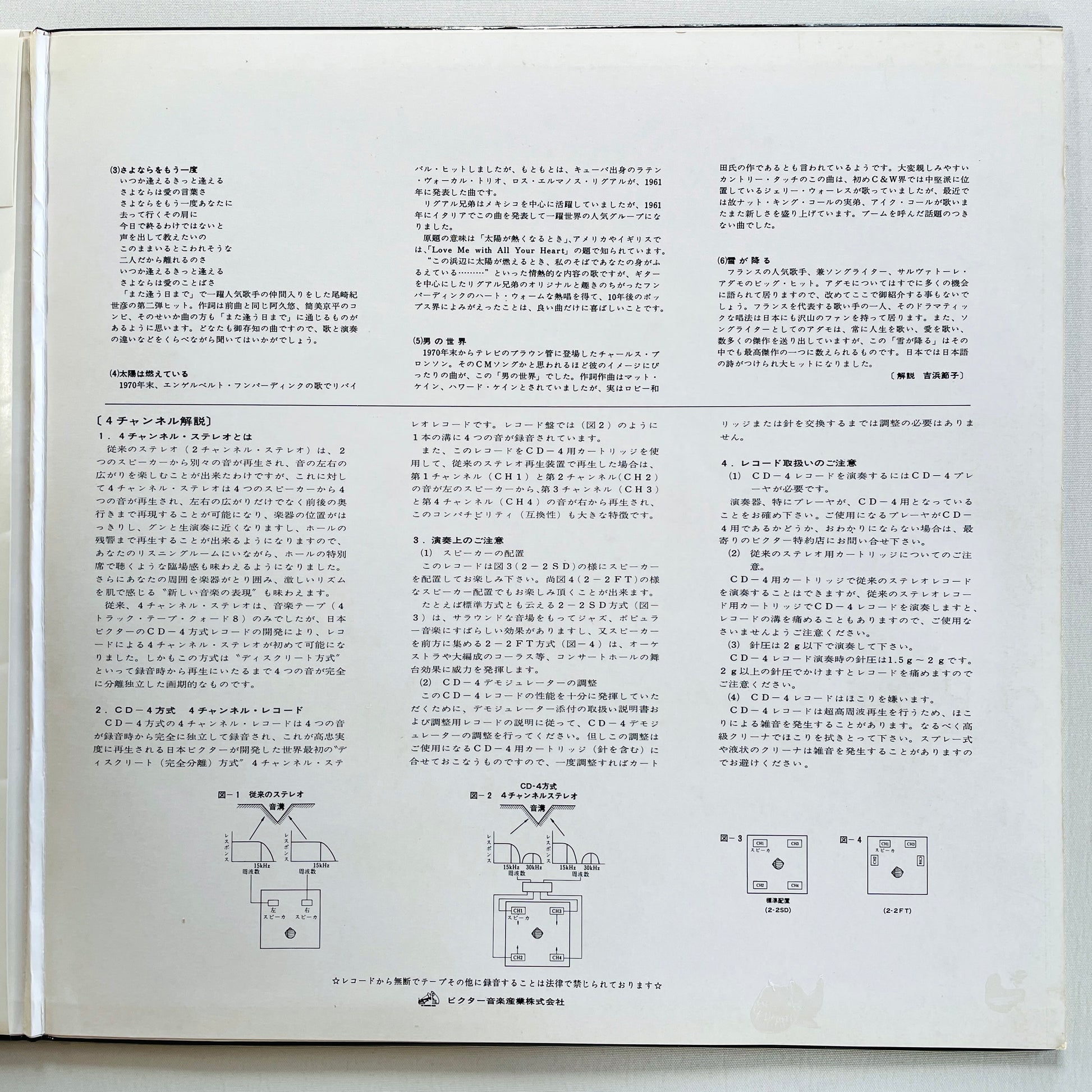 Masahiko Sato & 1864 Cotton Field Rock Band - Kyoui no Moog Sound (Original, Quadraphonic) - Portal Records
